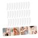 Angoily 100pcs Mask Scoop - Mini White Spatulas for Face Cream & Skin Care | Perfect Mixing Spoons for Makeup & Eye Cream - Buy Online on SooperMarket.com