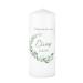 Striefchen sponsor candle with personal print/gift for sponsors Eucalyptus wreath