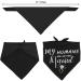 Dog Wedding Bandana Set for Engagement Photos - Pet Scarf Accessories for Dog Lovers - Bridal Shower Gift - Buy Online on SooperMarket.com