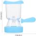 Healifty Glass Cleaner Accessories Set - 6pcs Sky-blue Silicone Cups for Effective Cleaning of Glasses, Makeup Tools, and Bath Containers - Buy Online on SooperMarket.com