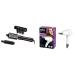 Brown Satin Hair 3 warm air curl brush including comb and brush attachment AS 330 black 1 Pack & Satin Hair 1 Power Perfection Hair dryer professional hair dryer with styling nozzle HD180 white bundle with hairdryer HD180
