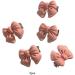 vreplrse 5 Pieces Pink Hair Clips Flower Women Girls Sweet Hairpins Styling Accessories Head Decoration Pin for DIY Crafts Bowknot - Buy Online on SooperMarket.com