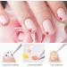 4pcs Nail Art Paint Dot Tool Set Dotting Painting Pen Polish Carving Tackle Manicure Drawing Kit for Salon Home Nail Art Professional Enthusiast(Silver Size:12.5cm) - Buy Online on SooperMarket.com