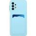 Tivenfezk Nadoli Silicone Case for Samsung Galaxy A23 4G/5G - Ultra Thin Shockproof Scratch-Resistant Wallet Soft TPU Protective Case with Credit Card Holder - Blue - Buy Online on SooperMarket.com