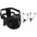 Airsoft Half Face Mask - Creative Protective Outdoor Game Costume Mask (Black) - Buy Online on SooperMarket.com