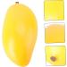 HOMSFOU 6 Pcs Fake Fruit Fruit Model Model Fruit Ornament Fruit Desk Decorations Fruit Photography Props Decor for Kitchen Simulated Fruit Creative Playthings Models Mango Toy Yellowx2pcs Mx2pcs - Buy Online on SooperMarket.com