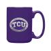 Heritage Pewter TCU 15 oz. Coffee Mug | Mug for Coffee, Beverages | Intricately Crafted Metal Pewter Inlay