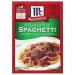 McCormick Italian Mushroom Spagehetti Sauce Mix (Pack of 4) 1.5 oz Packets Mushroom 1.5 Ounce (Pack of 4)
