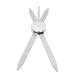Eyebrow Makeup Ruler Eyebrow Mapping Ruler Eyebrow Stencil Ruler Stainless Steel 3 Point Positioning Eyebrow Makeup Ruler for Microblading Silver