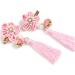 ibasenice 1 Pair Tassels Hairclips Hair Barrettes for Girls Hair Accessories for Girls Flower Hair Accessories Polymer Clay Cane Kids Hair Accessories Qipao Chinese Style Pair Clip Child - Buy Online on SooperMarket.com