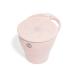 Boppabug | Toddler Snack Cup with Attached Lid | Collapsible Silicone Snack Container | Toddler Spill Proof Snack Catcher (Dusty Lilac)