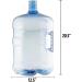 New Wave Enviro BPA Free 5-Gallon PET Bottle - Blue | Crown Top | Eco-Friendly - Buy Online on SooperMarket.com