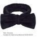 Makeup Headbands Spa Bow Washing Face Hair Band Towel Wrap Coral Fleece Elastic for Shower Sports Black Spa Headband - Buy Online on SooperMarket.com