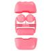 Beavorty 2 in 1 Ice Roller for Face Eye Face Massager Roller for Eye Puffiness Reduces Wrinkles Facial V-Shaped Beauty Ice Roller Skin Care Tools for Eyes Neck