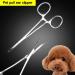 Pet Ear Locking Forceps Dog Ear Hair Puller Pet Groomers Scissor Dog Grooming Locking Tweezers Good Strong Animal Care Pet Groomers Tool(L) - Buy Online on SooperMarket.com