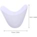 Women's Toe Separators & Ballet Shoe Cushions Set | Forefoot Toe Sleeves for Pumps | 2 Pcs White Pumps Cushions - 11x9.2cm - Buy Online on SooperMarket.com