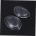 LIFKOME 2pcs Insert Bra Pads - Comfortable Glitter Chest Stickers for Women | Satin Breast Pasties 13.5X10cm - Ideal for All Occasions - Buy Online on SooperMarket.com