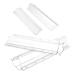 SUPVOX 4pcs Fruit Vegetables Shaping Pentagram Planting Star Accessories Plangting Plastic Mould Mold