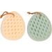 Mikinona Bath Brush Bath Scrubber Sponge Bath Loofahs Pouf Back Washer Sponge Shower Loofah Sponge Shower Luffa Sponge Skin Exfoliating Sponge Soft Bath Sponge Face Sponge Back Sponge - Buy Online on SooperMarket.com