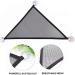 YUIP Mesh Reptile Hammocks Reptile Lizards Snakes Hammock Lounger Ladder Accessories Net Hanging Bed Toys (12"x12"x12" Black) - Buy Online on SooperMarket.com