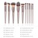 LAXED 10Piece Makeup Brushes Champagne Gold Foundation Brushes Eye Shadow Brushes - Buy Online on SooperMarket.com