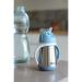 B aba 2-in-1 Baby Bottle & Children's Cup with Straw - 250ml Blue - Easy Open Removable Handles Durable Tritan & Silicone - International Shipping Available - Buy Online on SooperMarket.com