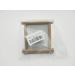Bogoro Wooden Mirror & Bird Toy - Parrot Cage Accessories Fun Toys and Stylish Wooden Frame - Buy Online on SooperMarket.com