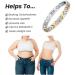 ZSSM Lymph Drainage Magnetic Bracelet 2PCS Magnetic Lymph Detox Bracelet Weight Loss Anti Swelling Therapy Bracelets (Gold) - Buy Online on SooperMarket.com