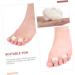 Wool Toe Spacers and Separators Set - 2pcs Nail Art Tools for Toe and Finger Stretching - Orthotic Pedicure Kit - Buy Online on SooperMarket.com