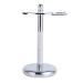 Premium Aluminum Shaving Brush Stand - Durable Holder Rack for Grooming Tools | 15cm x 7cm | Fast International Shipping - Buy Online on SooperMarket.com