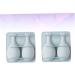 MAGICLULU 4 Pcs Sugar Mold DIY Chocolate Fondant Silicone Cake Mold for Home Pudding Mold Mold Silcone Molds Demould Silicone Candy Mold Silicone Molds DIY Baking Molds Fudge Drumstick 15.8*14.9CM x2pcs - Buy Online on SooperMarket.com