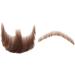 Fake Mustache Face Beard for Adults Realistic Makeup Costume Lace Man Beards Brown for Halloween Costumes - Buy Online on SooperMarket.com