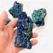 1pc 150g-200g Natural Blue Crystals Stones unpolished Rough Azurite Specimen Chakra Reiki Balancing - Buy Online on SooperMarket.com
