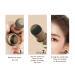 Grey Black Eyebrow Stamp Shaping Kit - Waterproof One Step Brow Stamp Stencil Set with 6 Reusable Stencils - Buy Online on SooperMarket.com