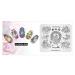 Nail Stamping Flower Model Plate - DIY Nail Art Decoration | International Shipping - Buy Online on SooperMarket.com
