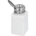 Haofy Press-Type Dispenser Pump with 200ml Capacity Featuring an ESD Static Stainless Steel Lid for Dispensing Acetone IPA Solvent Oil Press Type Dispenser Pump with (White) - Buy Online on SooperMarket.com