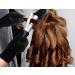 AFT90 Heat Resistant Glove for Hair Styling - Curling Iron, Flat Iron, Curling Wand - Black/Pink Edge - Buy Online on SooperMarket.com