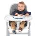OXO Tot Stick & Stay Suction Divided Plate | Navy Blue | Best Child-Friendly Dinnerware for Easy Mealtime - Buy Online on SooperMarket.com