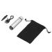 Mini USB Shaver Hypoallergenic Electric Shaver for Men (Silver)