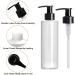 TEEROVA Plastic Pump Dispenser Bottles 8 oz BPA-Free Empty Refillable Containers for Lotion Shampoo and Massage Oil (Pack of 4) - Buy Online on SooperMarket.com