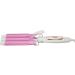 3 Barrel Curling Iron Wand - Adjustable Temperature Ceramic Lasting Waves Flexible for All Hairstyles - US Plug - Buy Online on SooperMarket.com