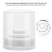 Good Insulation Nail Drill Container - White Nail Drill Case for Beauty Salons & Home Manicure - International Shipping Available - Buy Online on SooperMarket.com