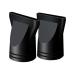 2 PCS/Set Professional Plastic Salon Hair Dryer Nozzle Replacement Narrow Concentrator Replacement Blow Flat Hairdressing Tool Fit for Outer Dia 4.24.6cm (Black)