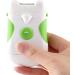 Wakects Electric Nail Clipper Innovative 2-in-1 Design Safe Touch Built-in Light Removable Head White and Green - Buy Online on SooperMarket.com