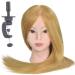 Tailor puppet female adjustable training ladder makeup disc hair styling feasts teaching dummy-head salon exercise headform hairstore haircut tailor bust stand