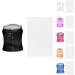 Nail Art Stickers for Women - Removable & Flexible Nail Seal for Party Decor | Silicone Stamp & Scrub Tool for Perfect Manicure - Buy Online on SooperMarket.com