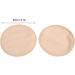Horoper 2-Pack Reusable Castor Oil Breast Pads - Washable Nursing Inserts for Breastfeeding & Discharge Relief - Buy Online on SooperMarket.com