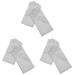 minkissy 3 Pairs Nail Gloves Nail Lamp Light Protection Glove Shield Gloves Fingerless Gloves Led Dry Lamp Gloves Reusable Gloves Nail Art Gloves Nail Gel Light Uv Miss Spandex