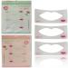 AMOYER 3Pcs Lip Liner Stencils - Perfect Lip Line Template for Flawless Makeup | 3 Stylish Designs - Buy Online on SooperMarket.com
