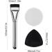 puzzlegame Flat Blush Concealer Brush - Ultra Thin Flat Head Strong Fluidity Foundation Brush Cream Concealer Sponges Puff and Thin Brushes for Women Makeup Gathering  - Buy Online on SooperMarket.com